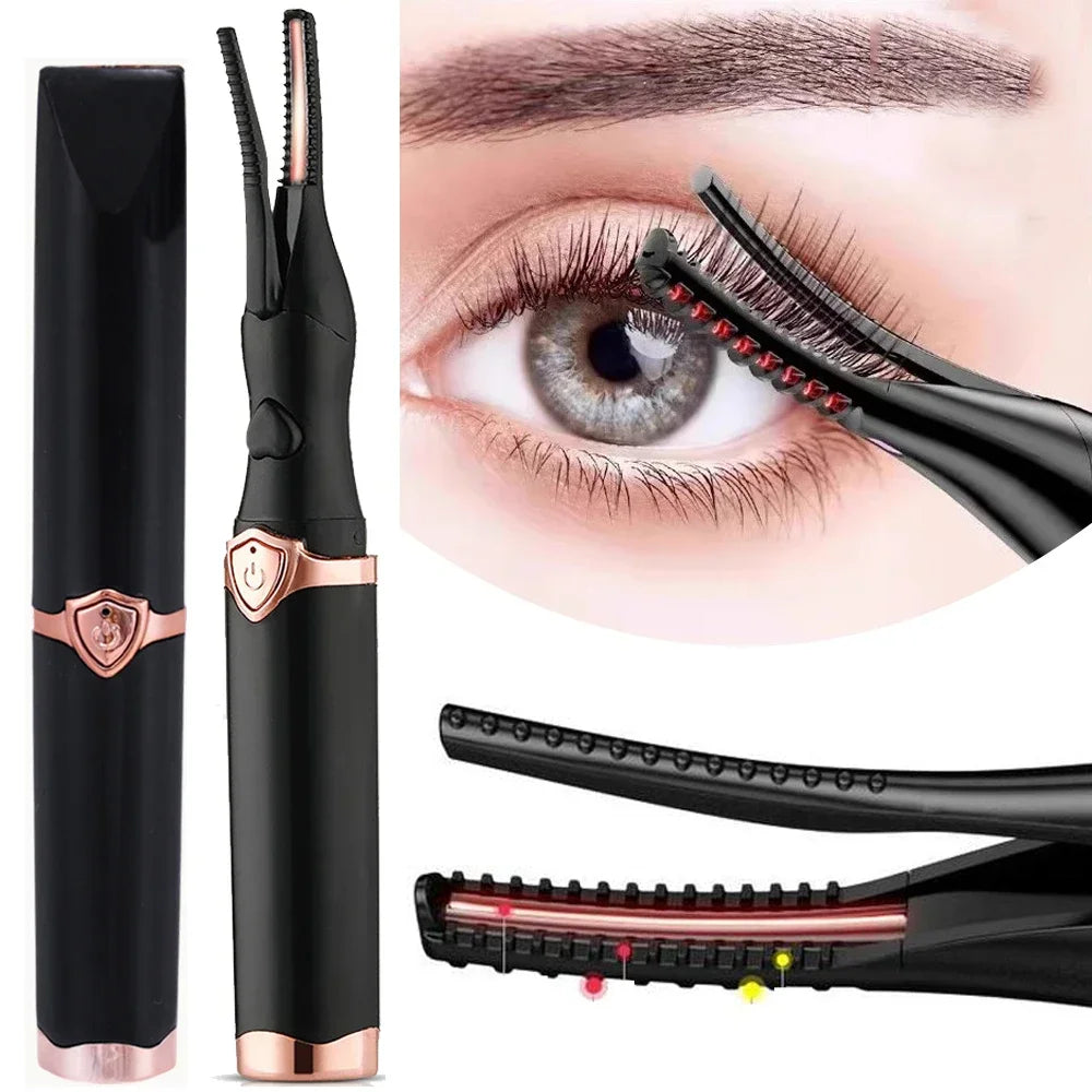 💥Curvador de cílios elétrico para glamour instantâneo ✨ Pisque e deslumbre! 👁️