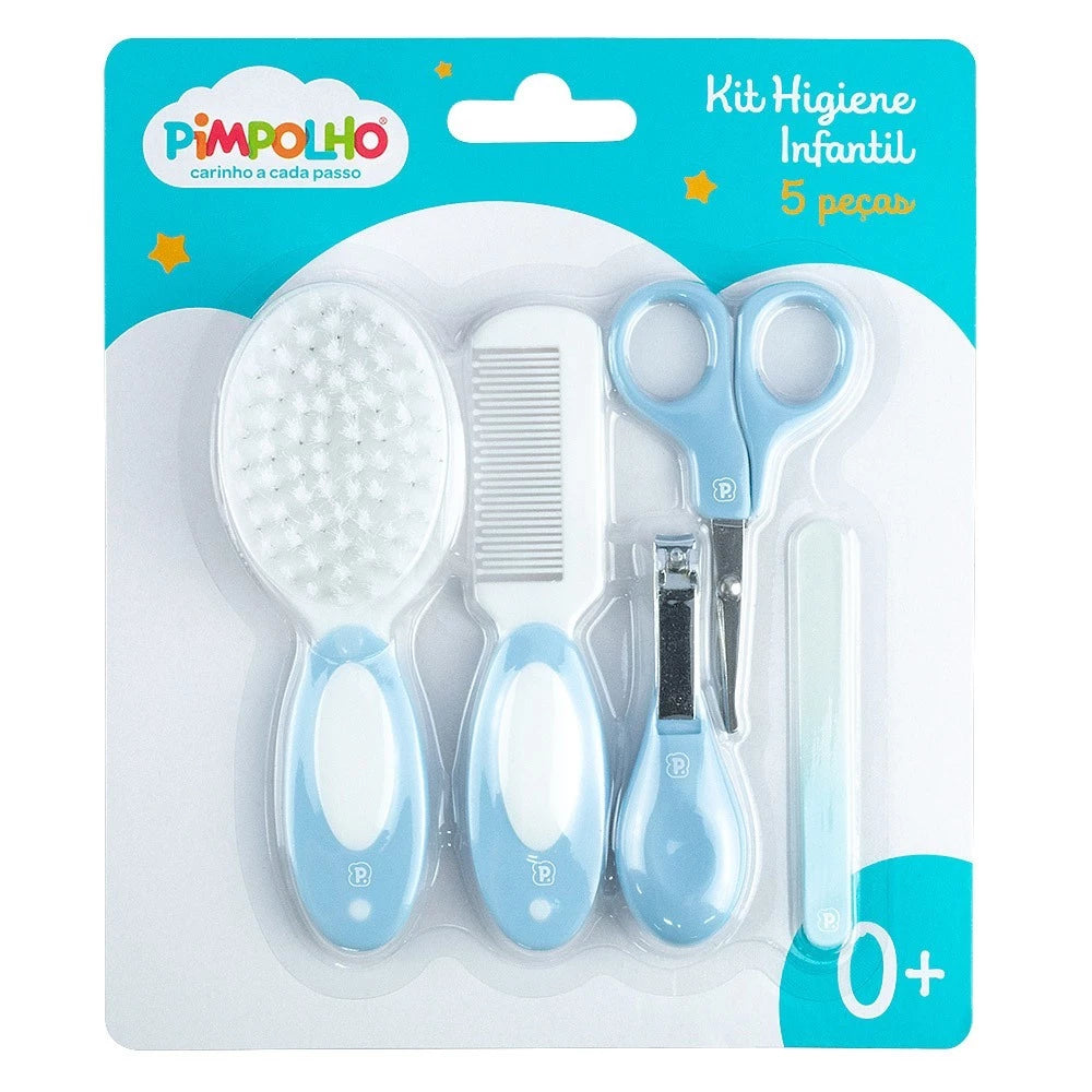 Kit Higiene 5 Peças Bebe Unha Pimpolho